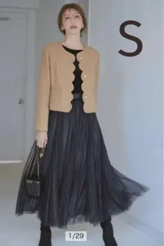 《新品未使用》ジャスグリッティー スターライトチュールスカート