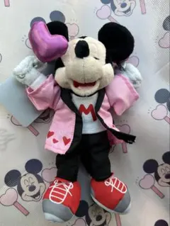 ミッキー ぬいぐるみ　キーチェーン MINNIE DAY ディズニーストア