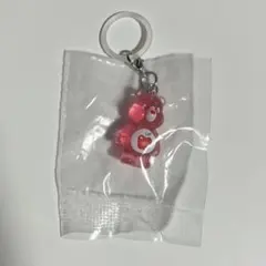 【訳あり】ケアベア　クリアマスコットチャーム2 めじるしアクセサリー