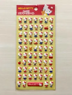 Sanrio Hello Kitty エンボスラメシール 平成レトロ 当時物 - メルカリ
