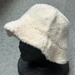 NEWHATTAN BOA FLEECE BUCKET HAT(OFF S/M)