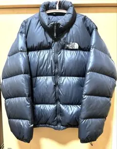 【美品】 Lザ ノースフェイス ヌプシ　 メンズ 700fill ブラック
