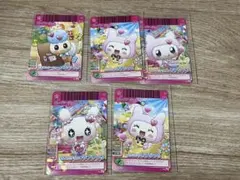 たまごっちアドレスカード　ラブリン、ラブリっち カード 5枚セット