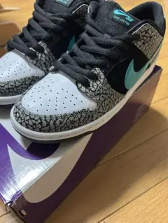 【新品未使用】NIKE SB DUNK LOW PRO エレファント26.5cmのサムネイル