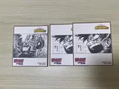 ジャンプフェア2021 ヒロアカ ミニ色紙3枚