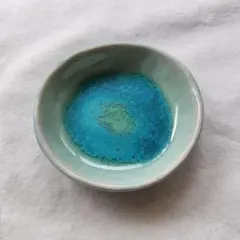 水色 小皿