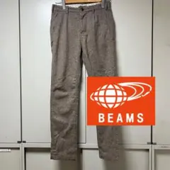 ビームス　ツイードウールパンツ　メンズ 上品
