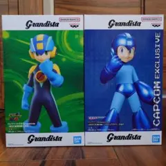 ロックマン メタリックカラーver.＆ロックマンエグゼ フィギュア2種セット