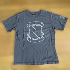 ナンバーナイン エンブレム クラッシュtシャツ フェード ダメージ加工