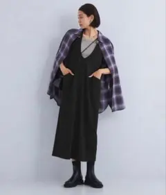 グリーンレーベルリラクシング オルマイアムンゼンジャンパースカート