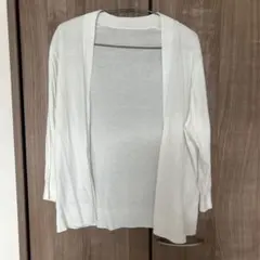 無印良品uvカットカーディガン XLサイズ 綿100%