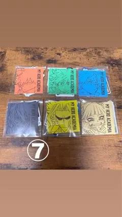1番くじヒロアカ ステッカー6種