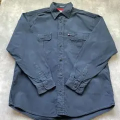 TOMMY JEANS ネイビーシャツ