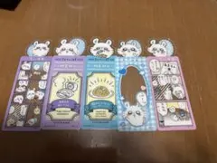 ちいかわ ハチワレ ラッコ くりまんじゅう うさぎ しおり