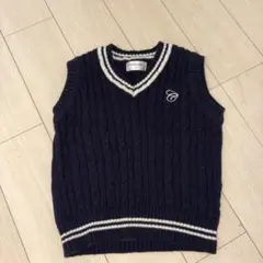 CHERUBIC ケーブル編みベスト 95