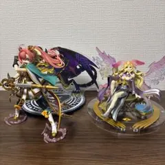 箱あり 一番くじ モンスト A賞 ソロモン B賞ルシファー フィギュアセット
