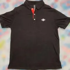 美品 リプレイ ポロシャツ XL 黒 ビッグシルエット 襟裏ロゴ
