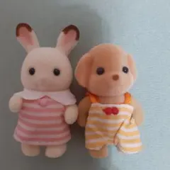 シルバニア　にこにこ赤ちゃん家具セット　人形のみ