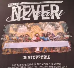 ☆美品■最後の晩餐■バックプリント■Tシャツ■半袖■М相当☆