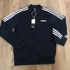 adidas アディダス ノーカラー　ブルゾン
