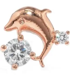 ドルフィン ボディピアス 16G ピンクゴールド色のサムネイル