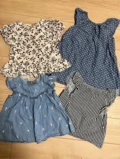 〈プティマイン・アプレレクールなど〉 キッズ服4点セット 100㌢〜