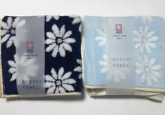 【今治】 花柄タオルハンカチセット