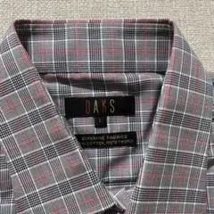 【新品未使用品】DAKS メンズ半袖シャツ　Lサイズ