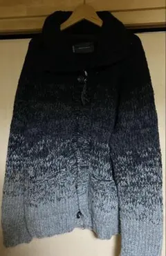 最安値美品wings +hornsウール製グラデーションカーディガンアウター