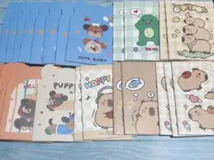 可愛い動物イラストのノート　まとめ売り　26冊