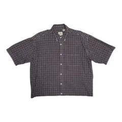短丈 チェックシャツ 古着 cboy