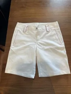 adidas ゴルフ ショートパンツ ホワイト Sサイズ