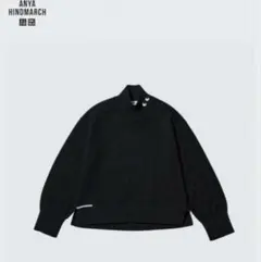 未使用タグ付き★UNIQLOアニヤハインドマーチ　カシミヤハイネックセーター