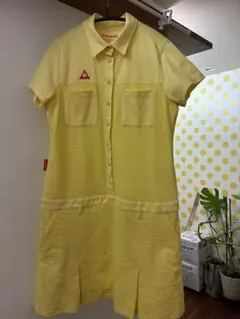le coq sportif ゴルフ用ワンピース LLサイズ イエロー