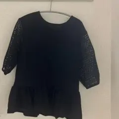 ボールジィ 袖レース ニット フレアのサムネイル