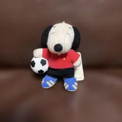 スヌーピー サッカーぬいぐるみ