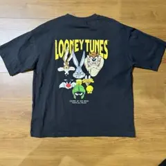LOONEY TUNES Tシャツ ブラック Mサイズ キャラクター　男女兼用のサムネイル
