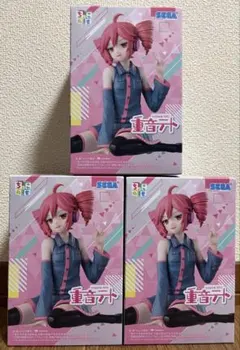 重音テト ちょこのせプレミアムフィギュア 4個セット 👾 #重音テト ちょこのせ プレミアムフィギュア“重音テト”