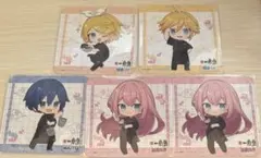 KAITO 巡音ルカ 鏡音リン 鏡音レン 一風堂 コースター ボカロ 初音ミク