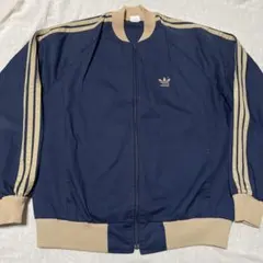 80s adidas コットン,トラックジャケット USA vintage