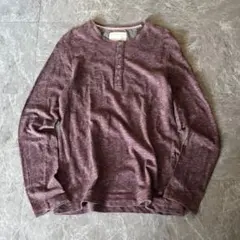 00s【archive】ヘンリーネック/カットソー/Y2K/平成/お兄系/