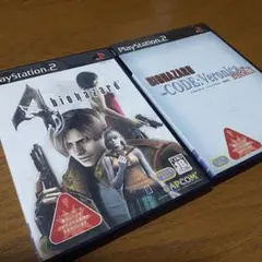 バイオハザード4,コードベロニカ PS2