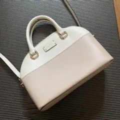 kate spade ハンドバッグ /ショルダーバッグ　ピンク/ホワイト