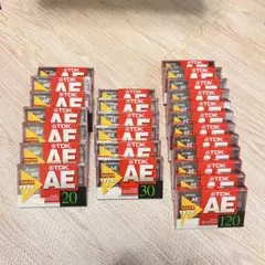 TDK カセットテープ　AE 21本セット