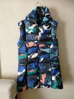 maritantan様専用 コイビトミサキ カモフラージュ柄フード付ダウンベスト