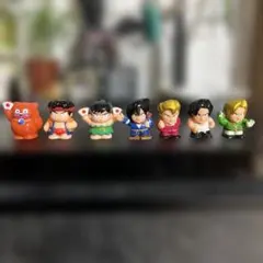 当時物】南国少年パプワくん んばば指人形 10個コンプリートセット 