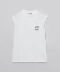 マッキントッシュフィロソフィー ロゴTシャツ ホワイトノースリーブのサムネイル