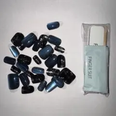げ*読様 箱無し 29個 FINGER SUIT PRESS-ON NAIL