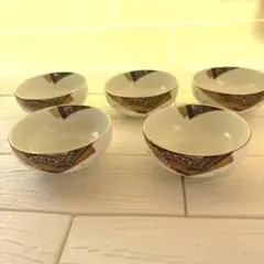 ESPACE YAMAMOTO 金色装飾の小鉢5個セット