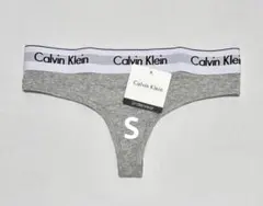 S灰Tバック カルバンクライン レディース　新品未使用